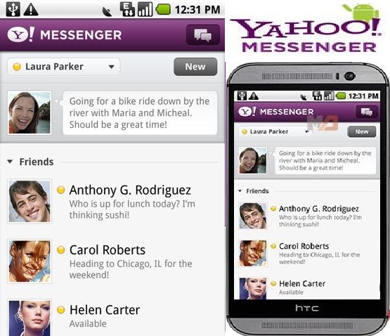 Latest yahoo messenger for android free download latest version